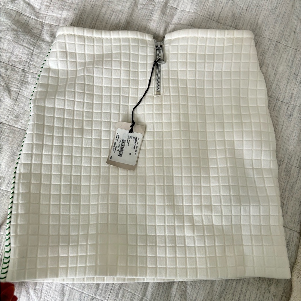 White Bottega skirt